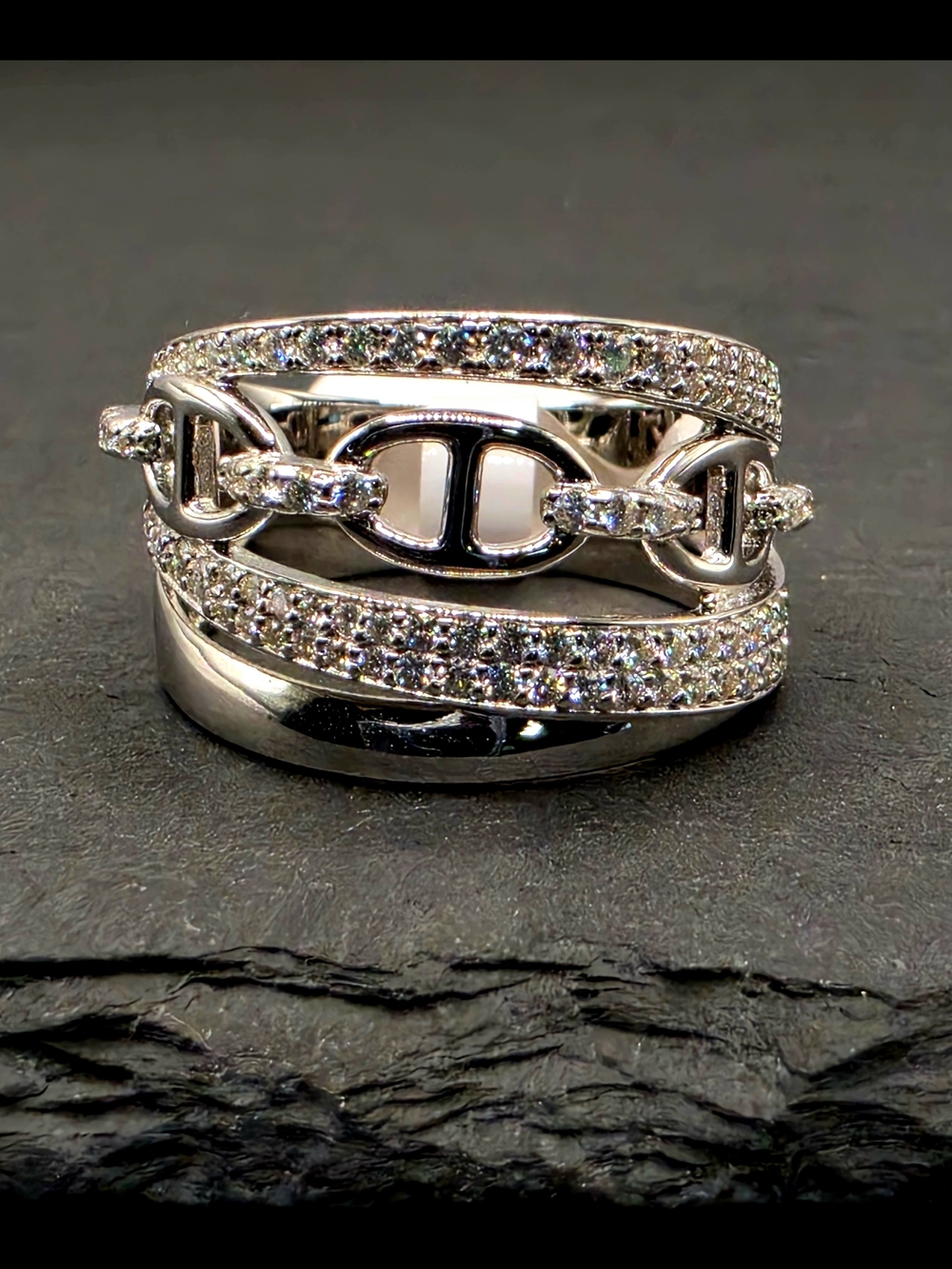 Size 8 S925 Moissanite Designer Inspired